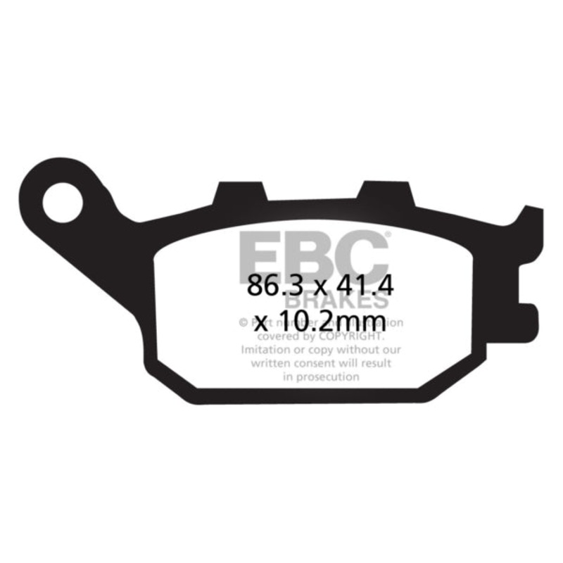 FA174V EBC BRAKE PAD RR