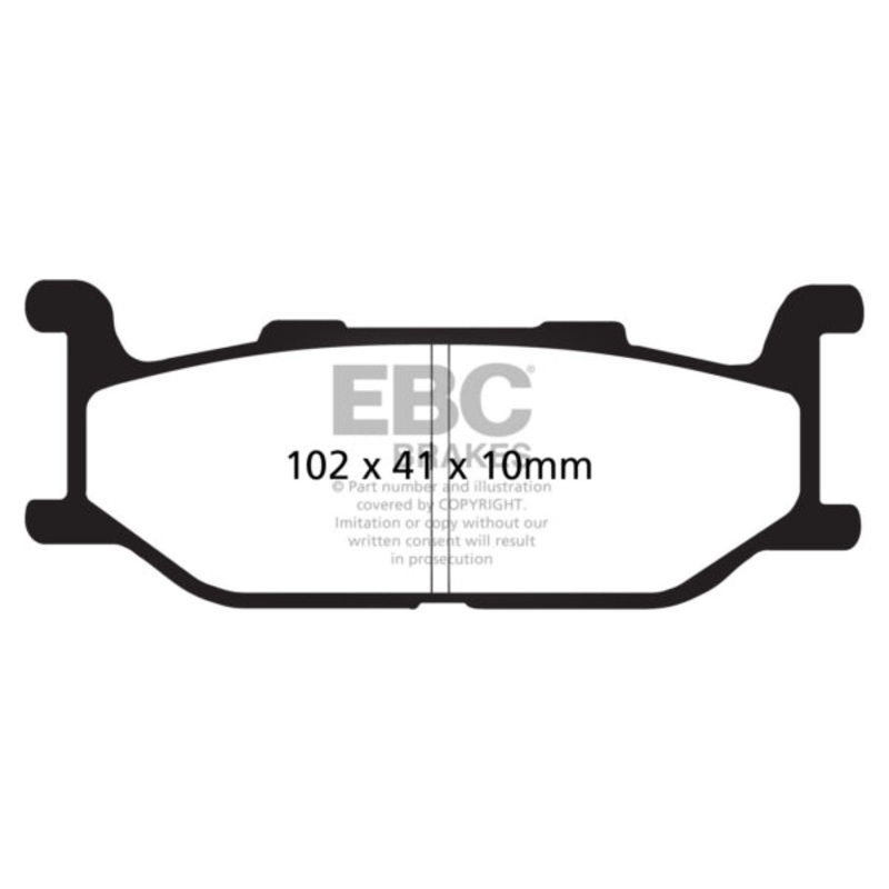 FA179V EBC BRAKE PAD FT