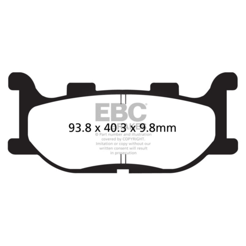 FA199V EBC BRAKE PAD FT