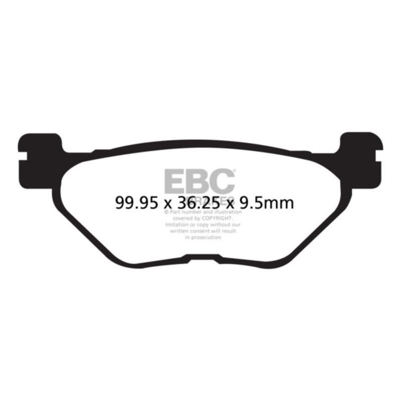 FA319/2V EBC BRAKE PAD RR
