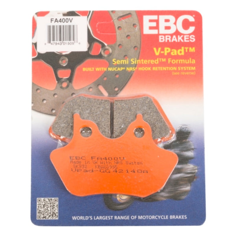 FA400V EBC BRAKE PAD RR
