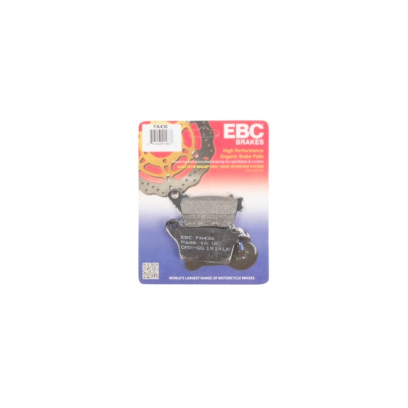 FA436 EBC BRAKE PAD RR