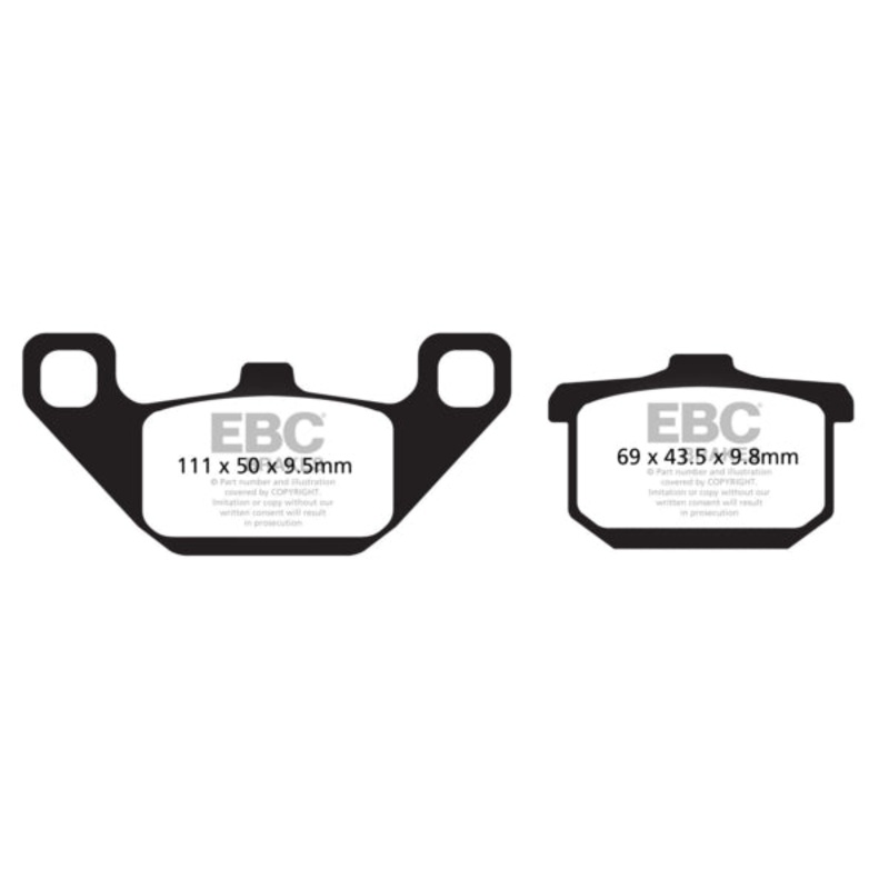 FA85V EBC BRAKE PAD FT/RR