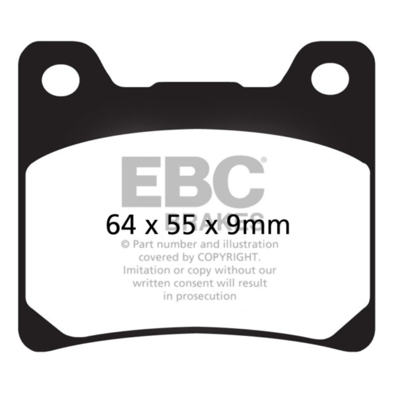 FA88V EBC BRAKE PAD FT/RR