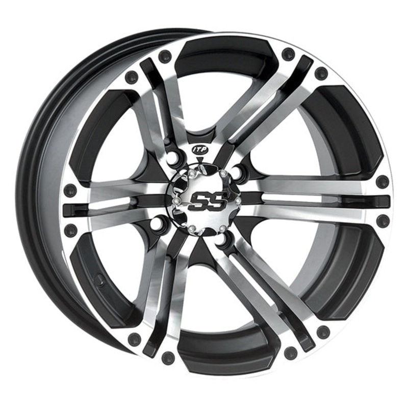 12X7 4/110 5+2 SS212 MACH BK WHEEL ITP