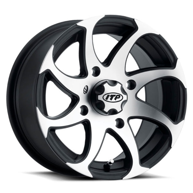 14X7 4/110 5+2TWISTER MACHINED WHEEL ITP