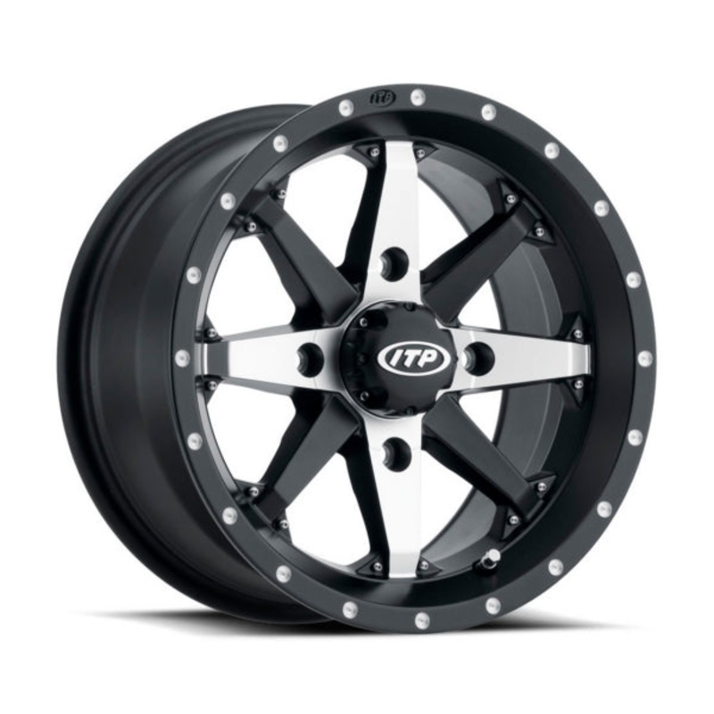 14X7 4/156 5+2 CYCLONE BK MAT WHEEL ITP