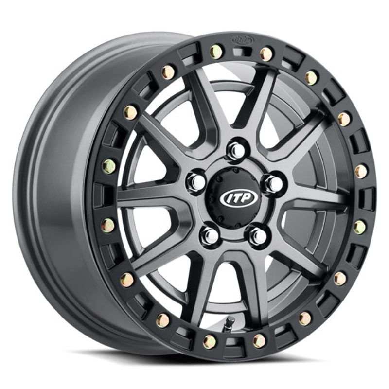 15X7 5X4.5 6+1 SD10 BEADLOCK GY  WHEEL