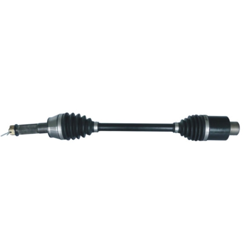 AXLE COMPL HD POL TRAKMOTIVE