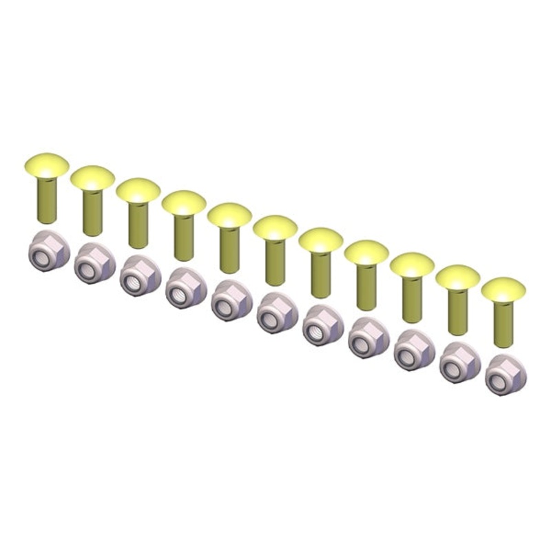 HARDWARE KIT WEAR BAR KFI