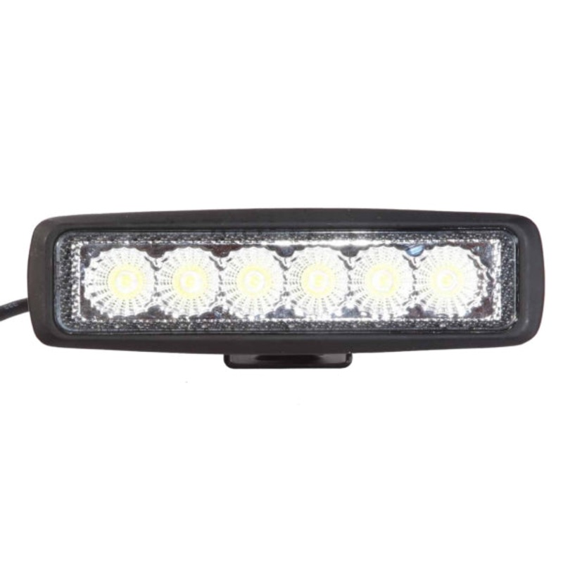 LIGHT LED SEISMIC 6 BK FLOOD