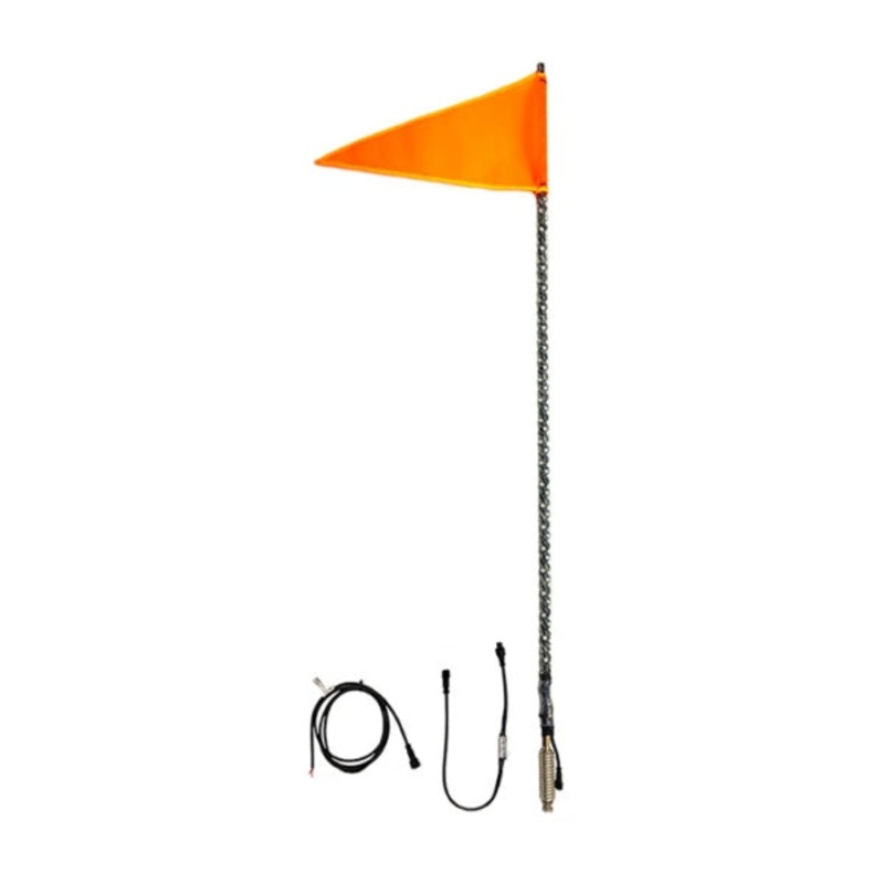 LIGHT WHIP LED 4 RGB SINGLE QUAKELED