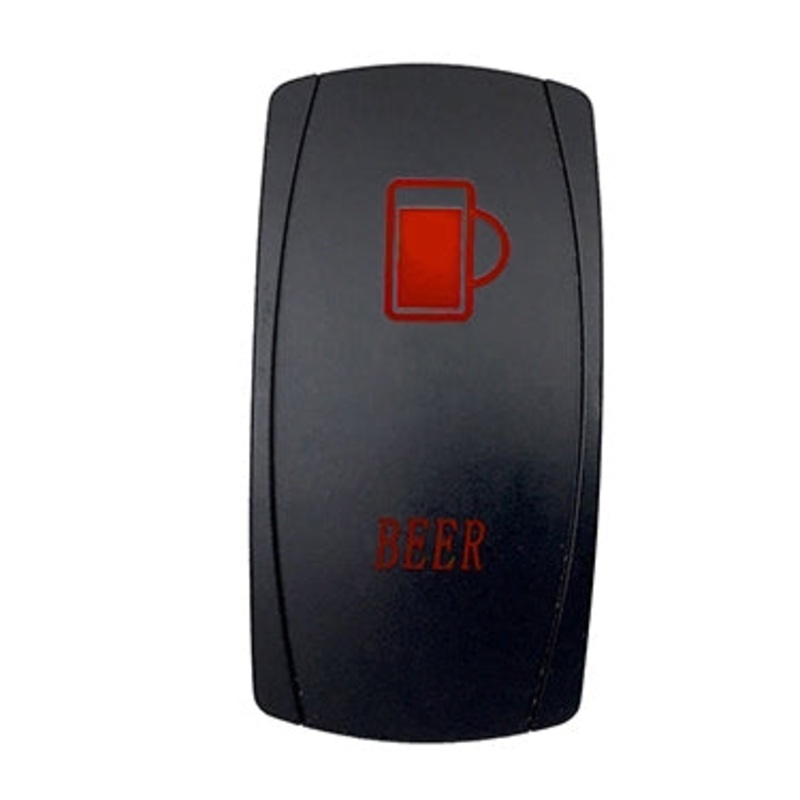 SWITCH ROCKER 5 PINS BEER RD QUAKELED