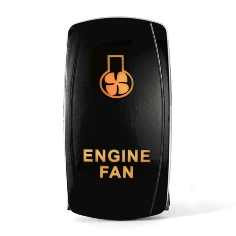 SWITCH ROCKER 5 PINS ENGINE FAN AMB