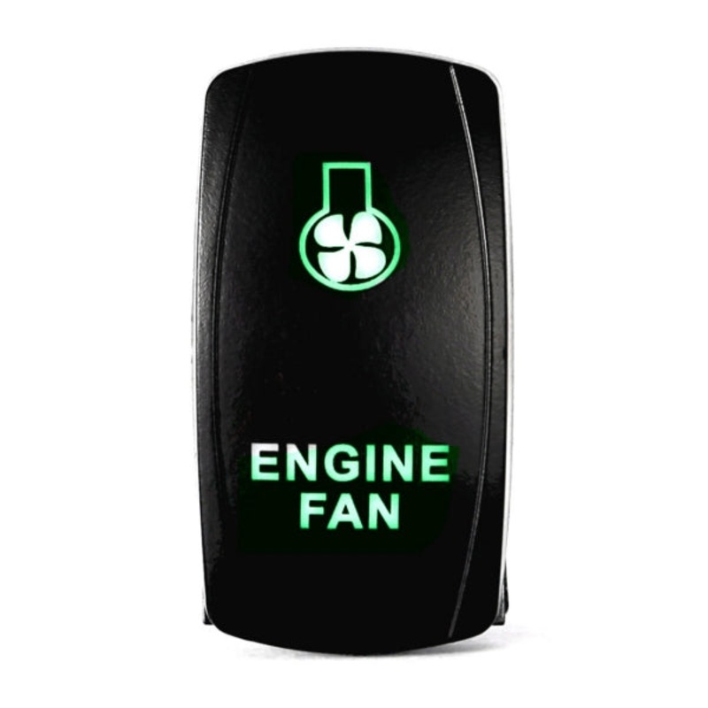 SWITCH ROCKER 5 PINS ENGINE FAN GR