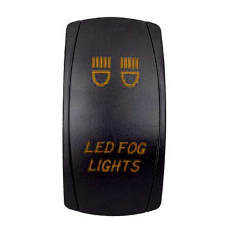 SWITCH ROCKER 5 PINS LED FOG LIGHT AMB