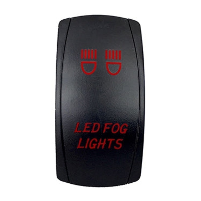 SWITCH ROCKER 5 PINS LED FOG LIGHTS RD