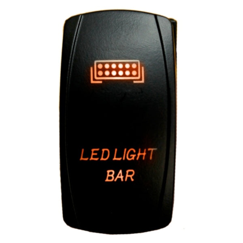 SWITCH ROCKER 5 PINS LED LIGHT BAR AMB