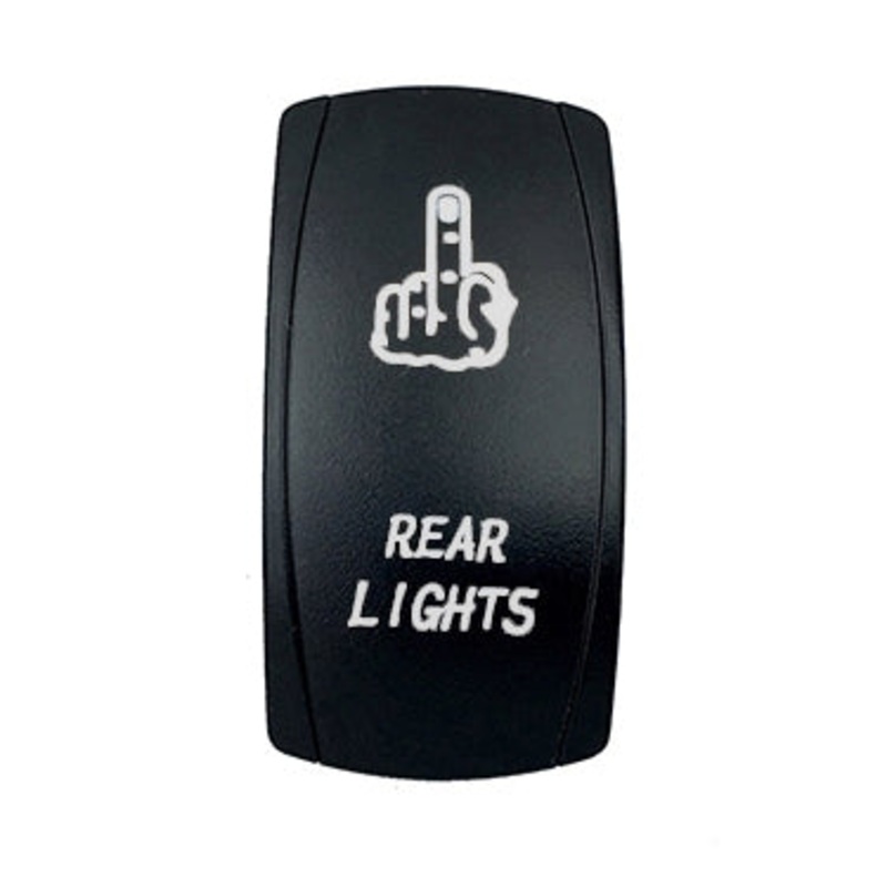 SWITCH ROCKER 5 PINS REAR LIGHTS WH