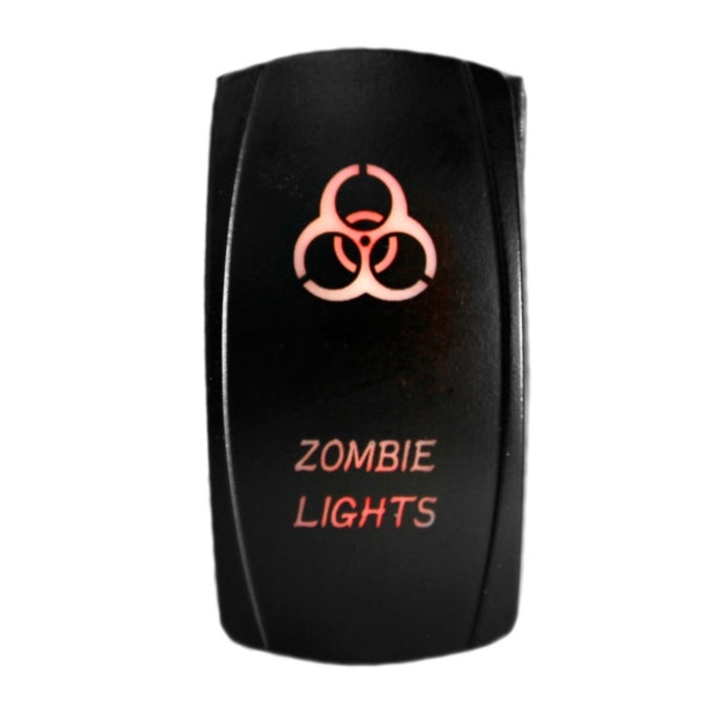 SWITCH ROCKER 5 PINS ZOMBIE RD QUAKELED