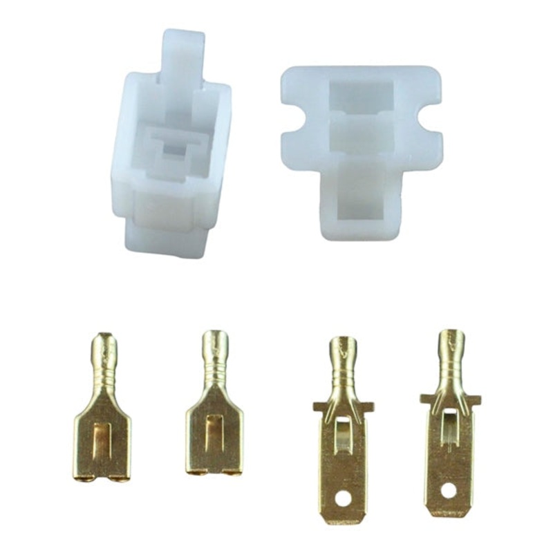 CONNECTOR 2 PIN KIT UNIV QTY8 KIMPEX