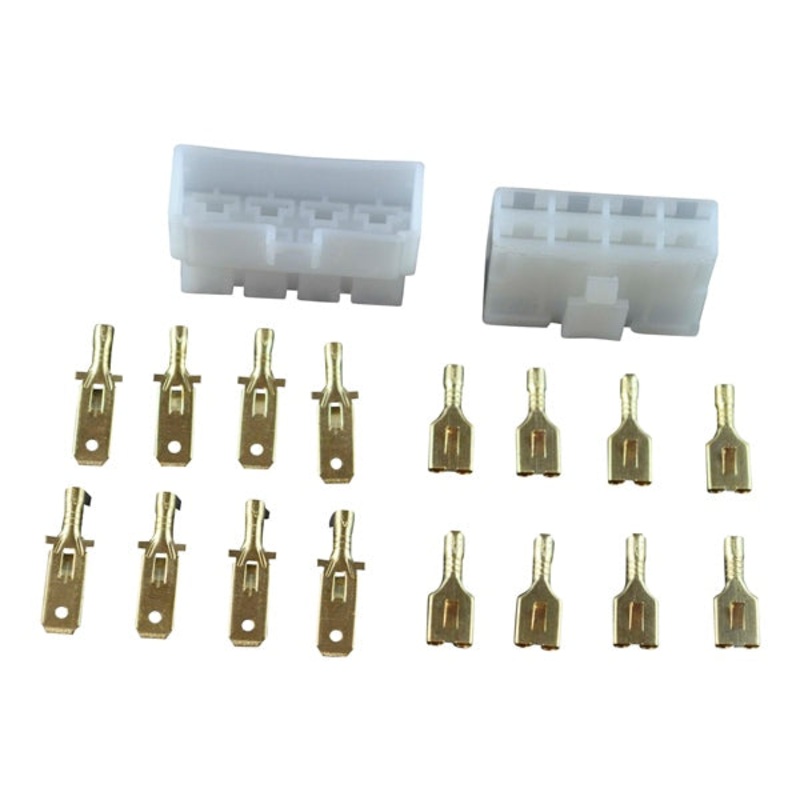 CONNECTOR 8 PIN KIT UNIV QTY4 KIMPEX