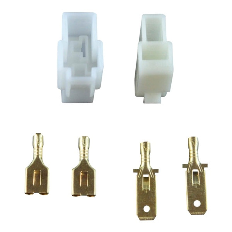 CONNECTOR PERPEN 2 PIN KIT UNIV QTY4