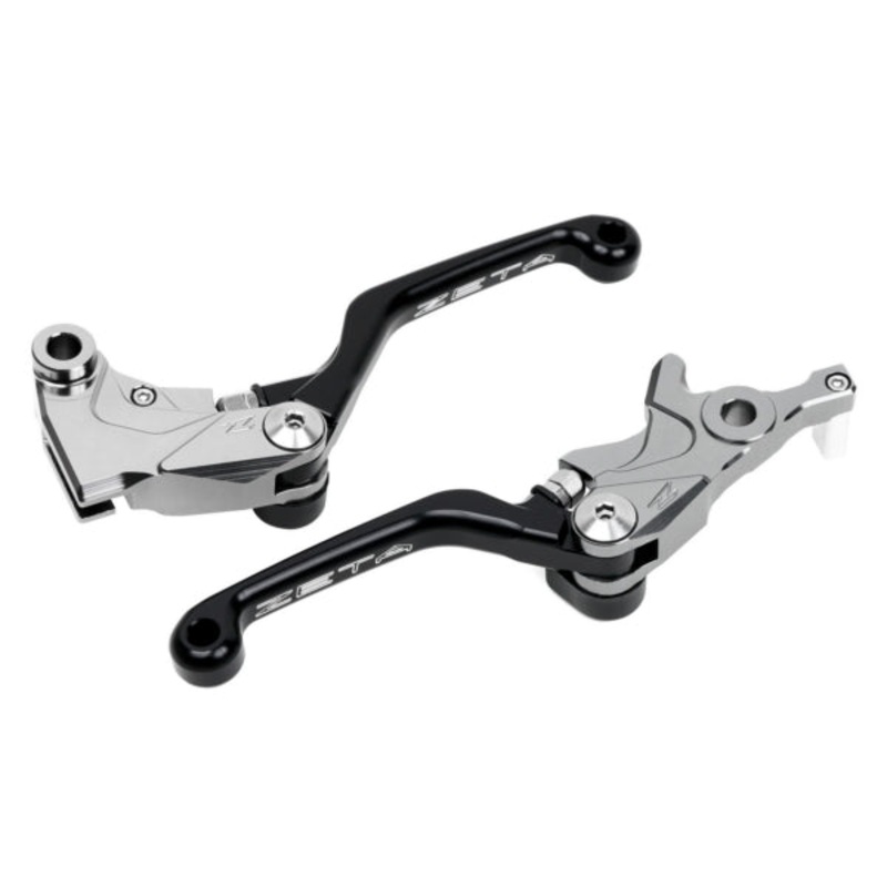 CLUTCH LEVER CP KIT 3-FINGER KAWA BK DRC