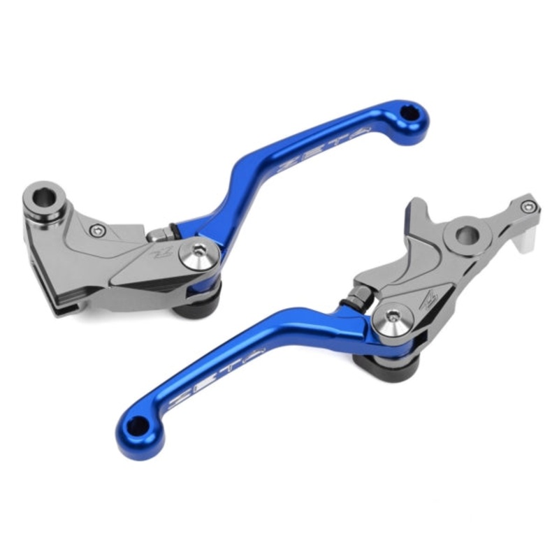 CLUTCH LEVER CP KIT 3-FINGER KAWA BL DRC