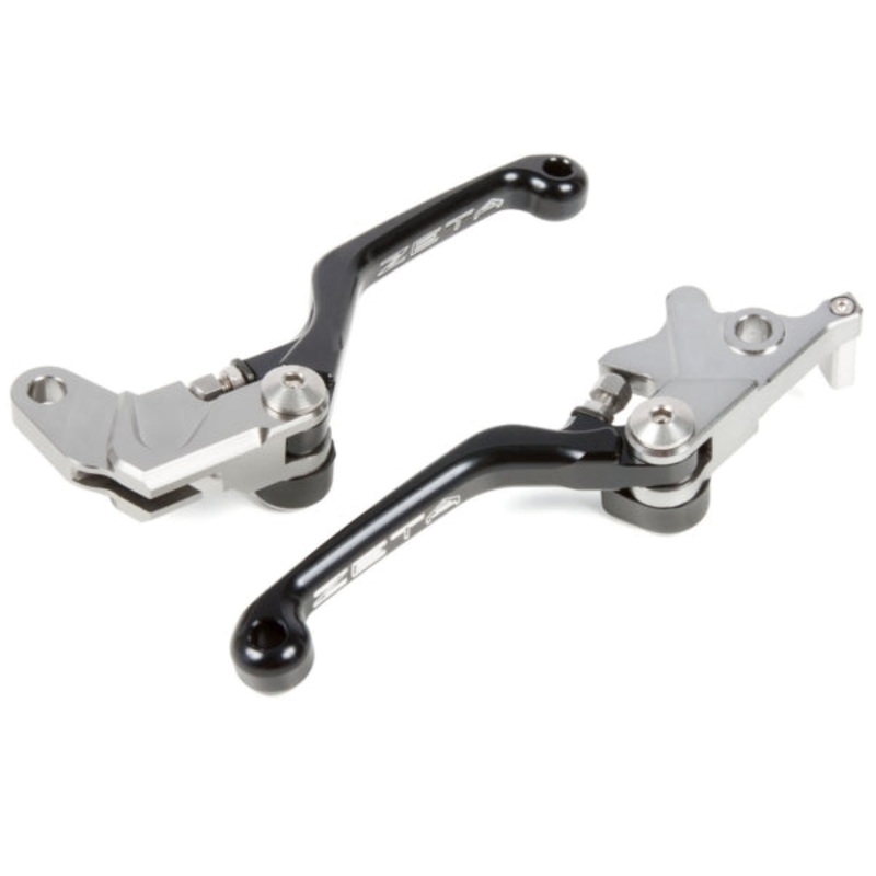 CLUTCH LEVER CP KIT 3-FINGER SUZ BK DRC