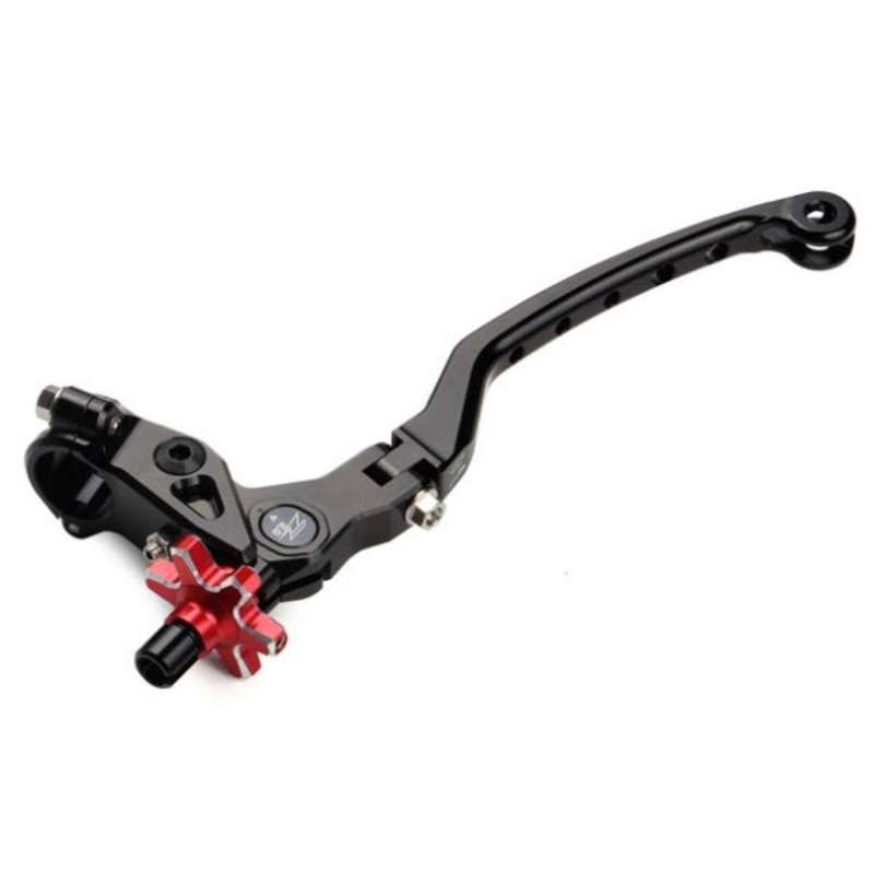 CLUTCH LEVER FLIGHT W/ SWITCH BK/RD