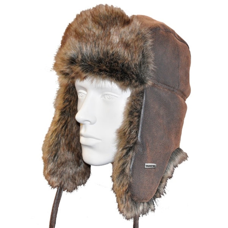 BEANIE AVIATOR BRW XL NATS