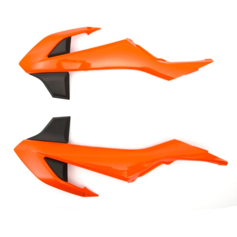 RADIATOR LOUVERS OG/BK KTM POLISPORT