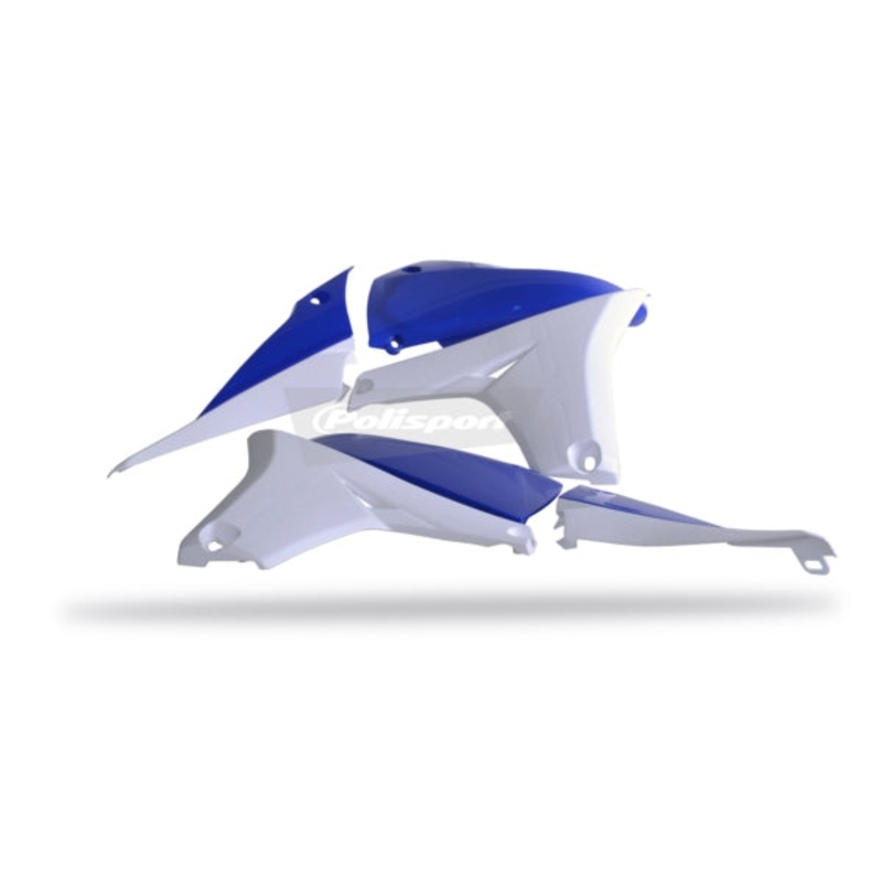 SIDE PANEL YAM WH/BLUE POLISPORT