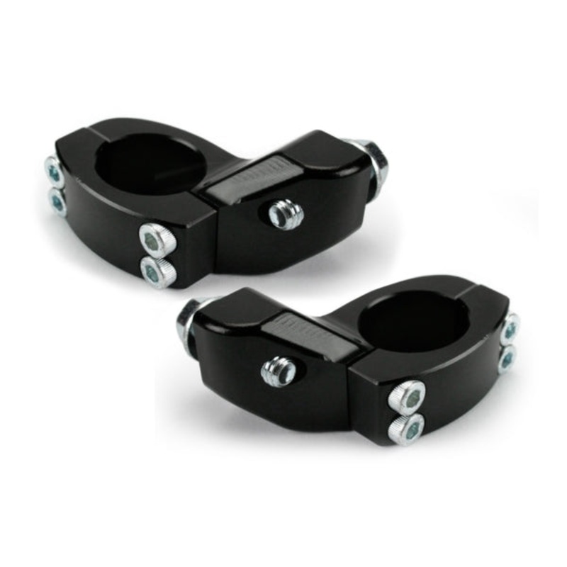 CLAMP MOUNT CRM 1-1/8 BAR BK