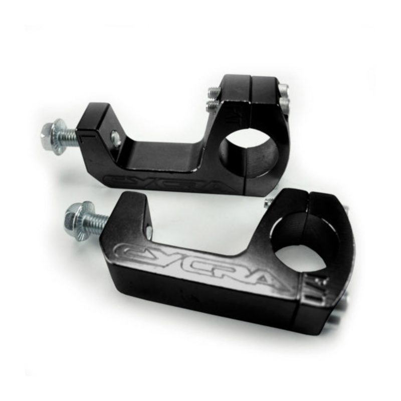 CLAMP U SET 1-1/8 TWINWALL BK