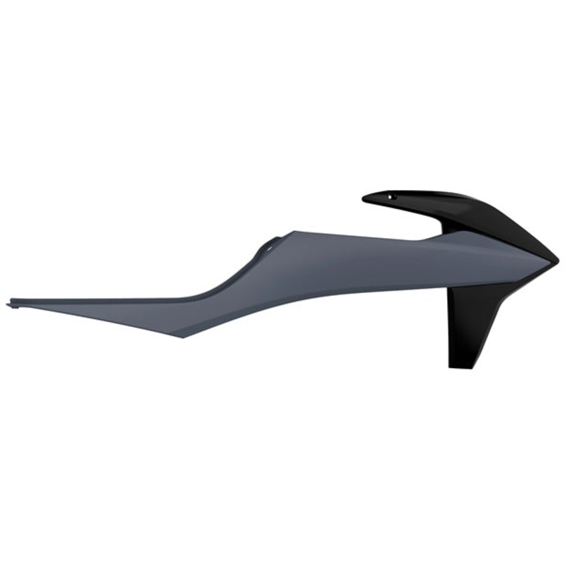 RADIATOR SCOOP BK/GY KTM