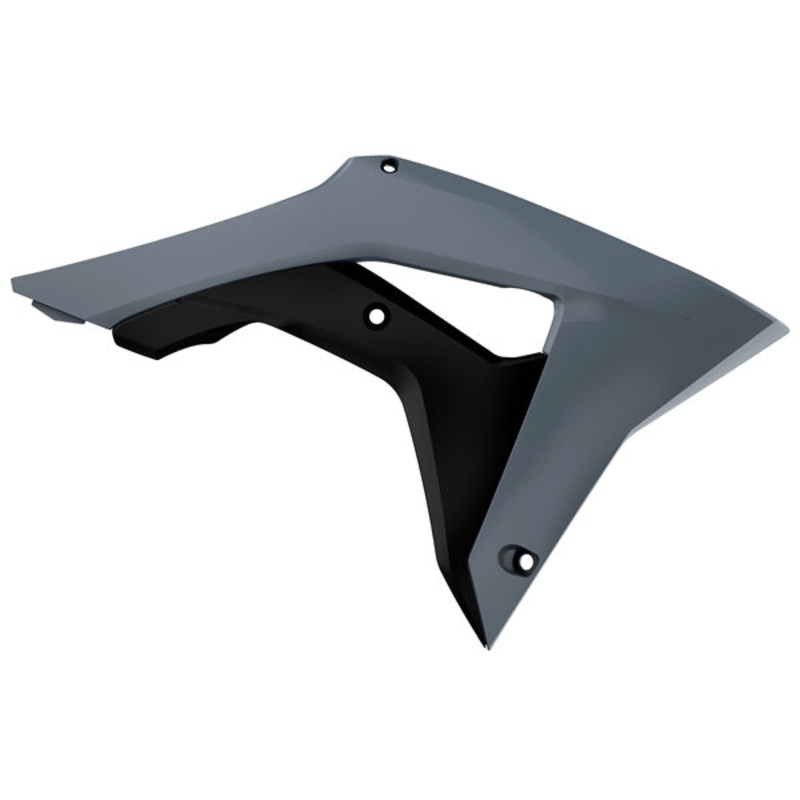 RADIATOR SCOOP GY/BK HON