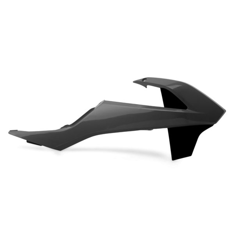 RADIATOR SCOOP GY/BK KTM