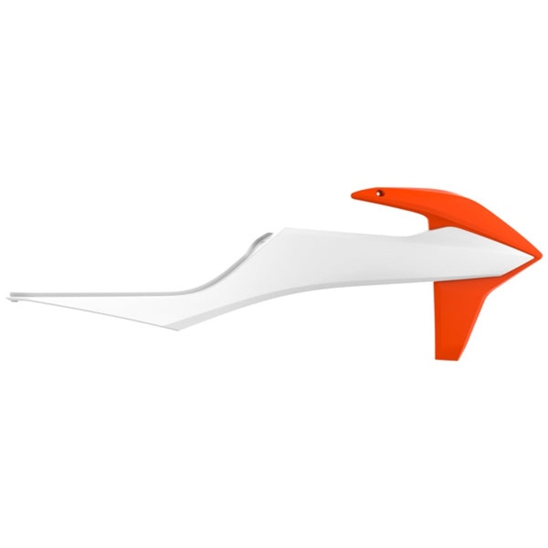 RADIATOR SCOOP OG/WH KTM