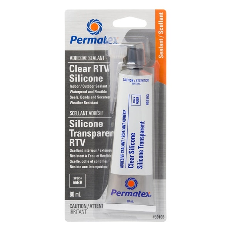 SEALANT CLEAR SILICONE 66BR 80ML