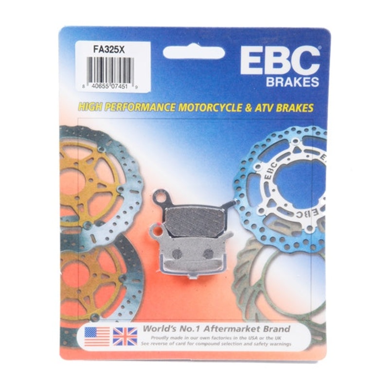 FA325X EBC BRAKE PAD FT/RR