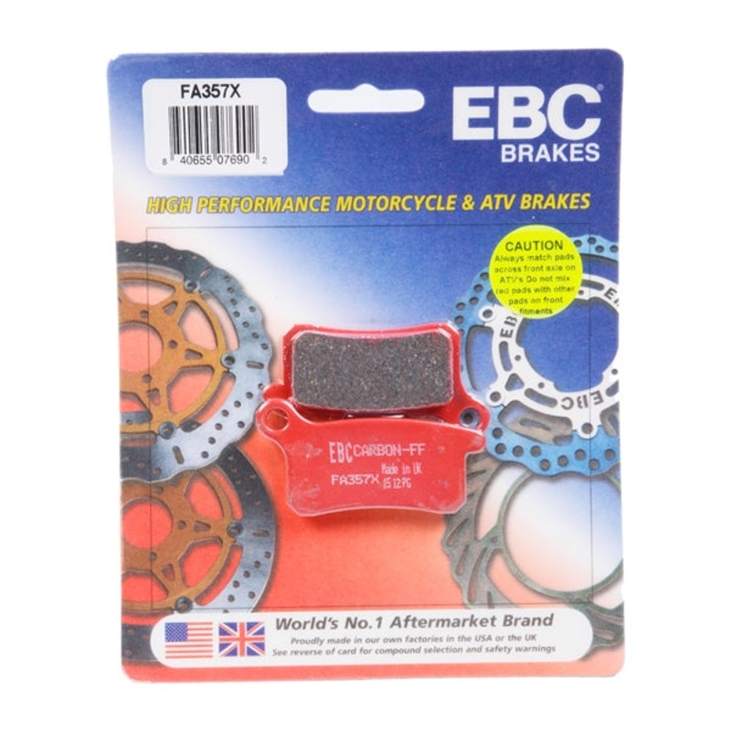 FA357X EBC BRAKE PAD FT/RR