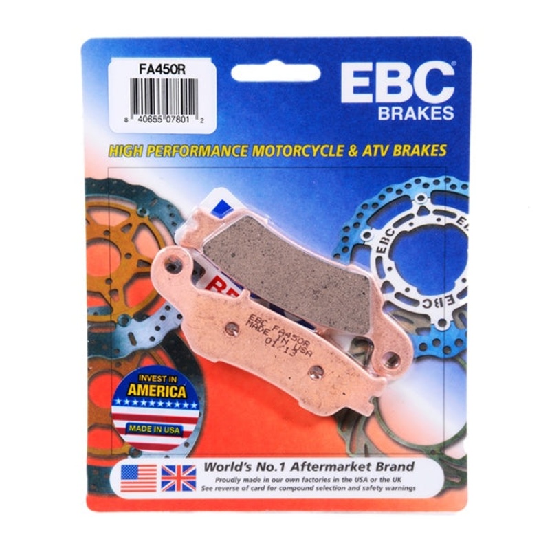 FA450R EBC BRAKE PAD FT