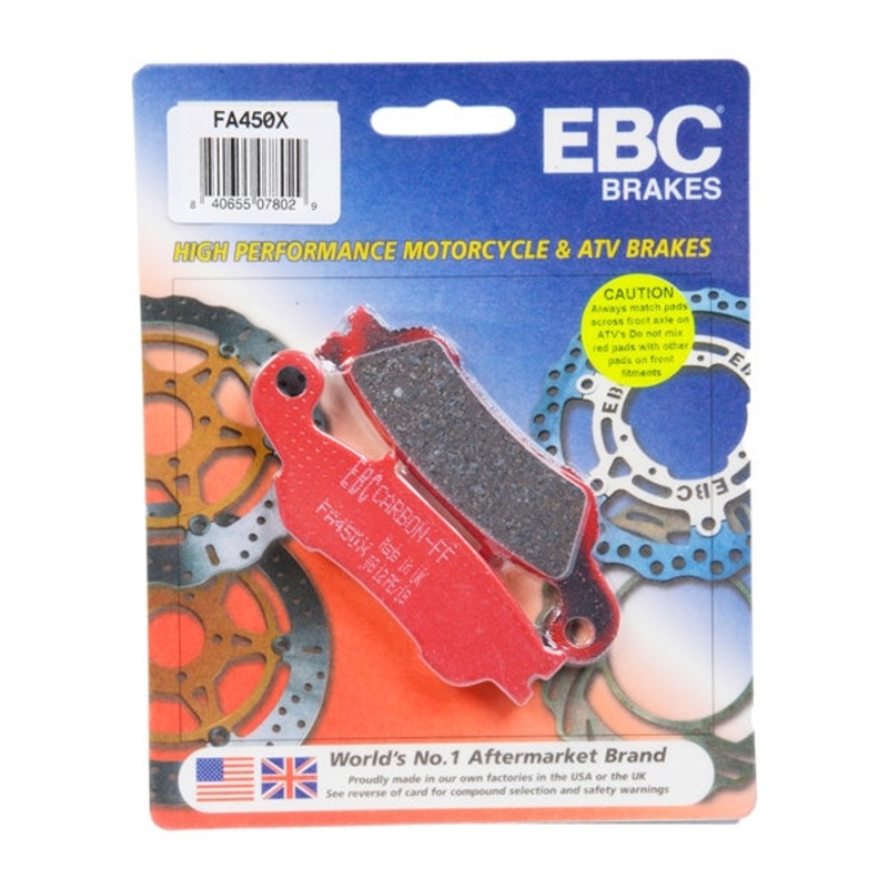 FA450X EBC BRAKE PAD FT