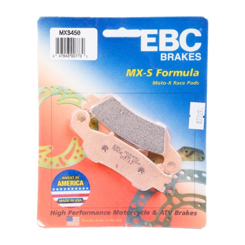 MXS450 EBC BRAKE PAD FT