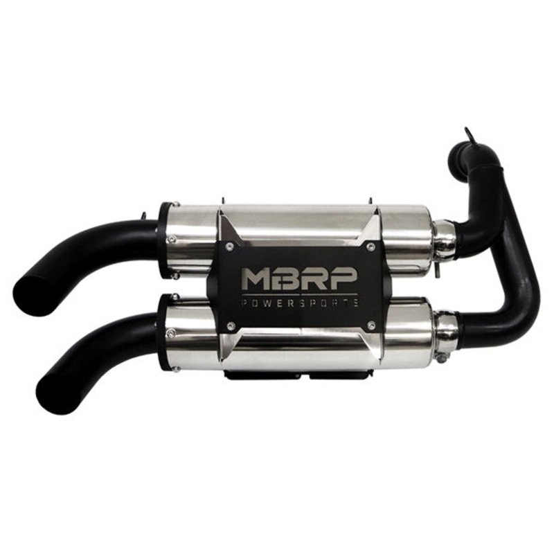 EXHAUST DUAL S/O SST POL