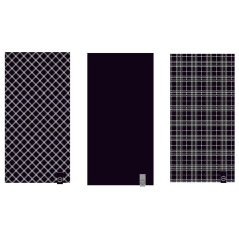 COMFY BK&WH TARTAN QTY3 OXFORD