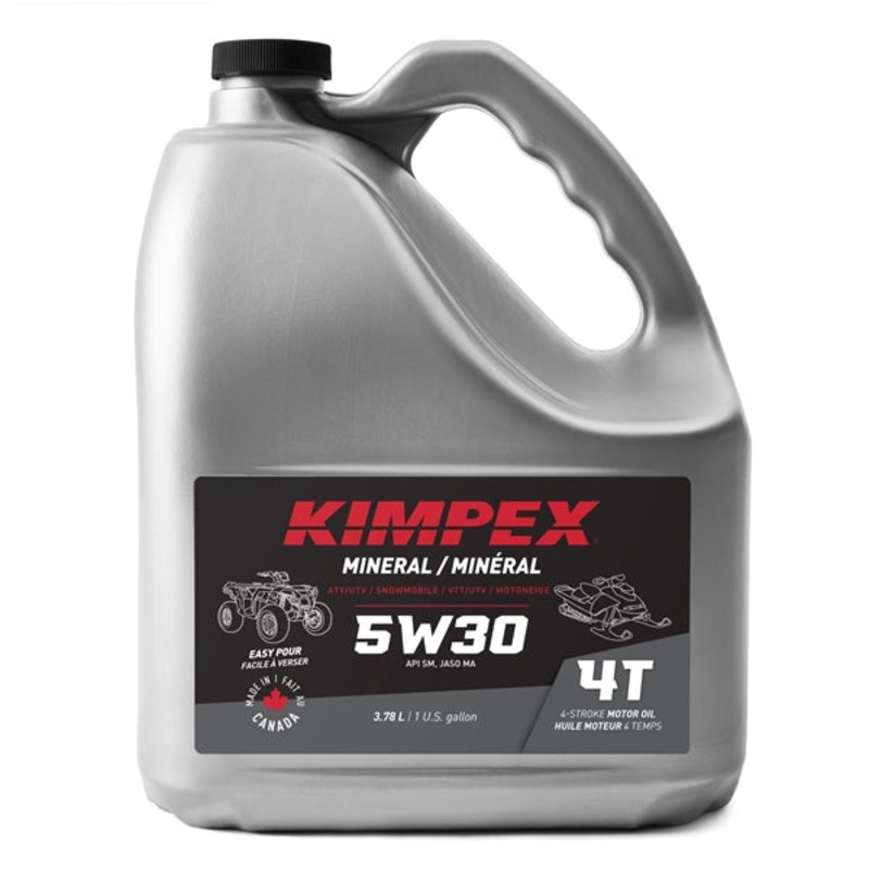 OIL ENGINE SNWMOB/ATV 5W30 3.78L MNRAL