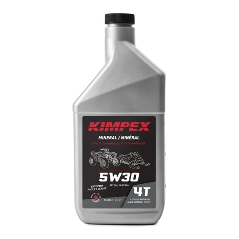 OIL ENGINE SNWMOB/ATV 5W30 946ML MNRAL